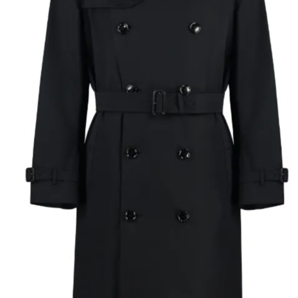 Burberry Kensington Long Heritage Trench CoatBurberry Midnight Black Trench Coat